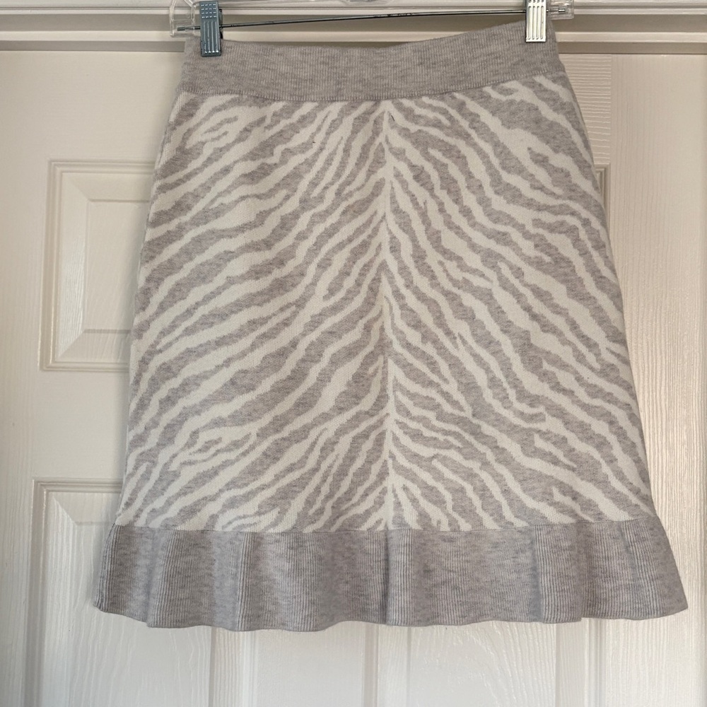 Anthro Dolan ruffle knit mini skirt, XS